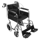 'Transitlite' Attendant Controlled Wheelchair (Silver)