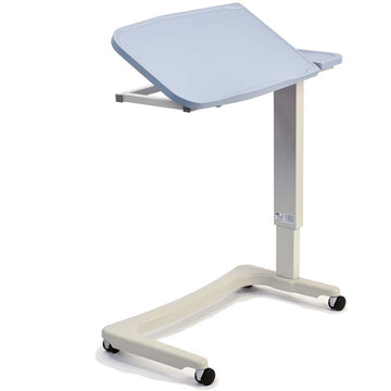 Easylift Over-bed Table with Split Top (White)