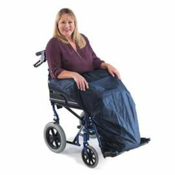 Waterproof Wheelchair Apron Cover - Waterproof + Fleece Lined